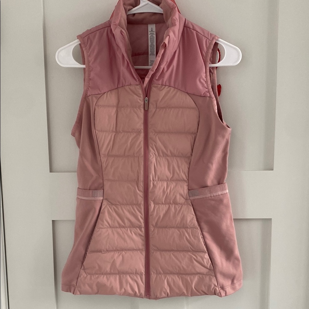Lululemon Athletica Pink Puffer Vest